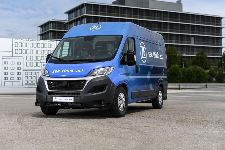 ZF Innovation Van: tomorrow's mobility available for delivery vehicles today