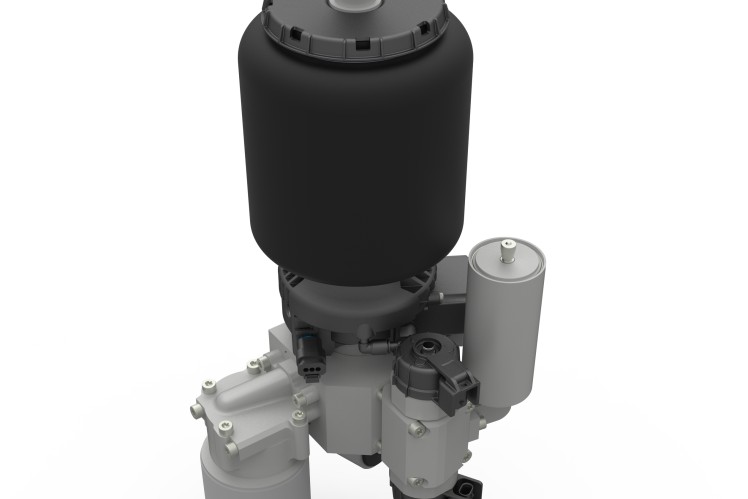 ZF's active cabin suspension system cCAB can prevent undesired cabin movements