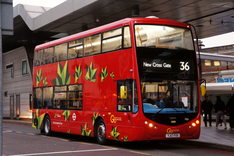 Zero emissions on the Thames: AxTrax AVE for all-electric double-decker buses in London