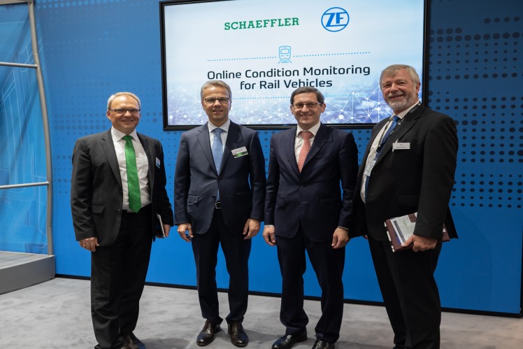 ZF and Schaeffler pool their expertise for rail vehicles